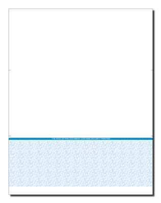 "Protect Your Check" Blank Checks